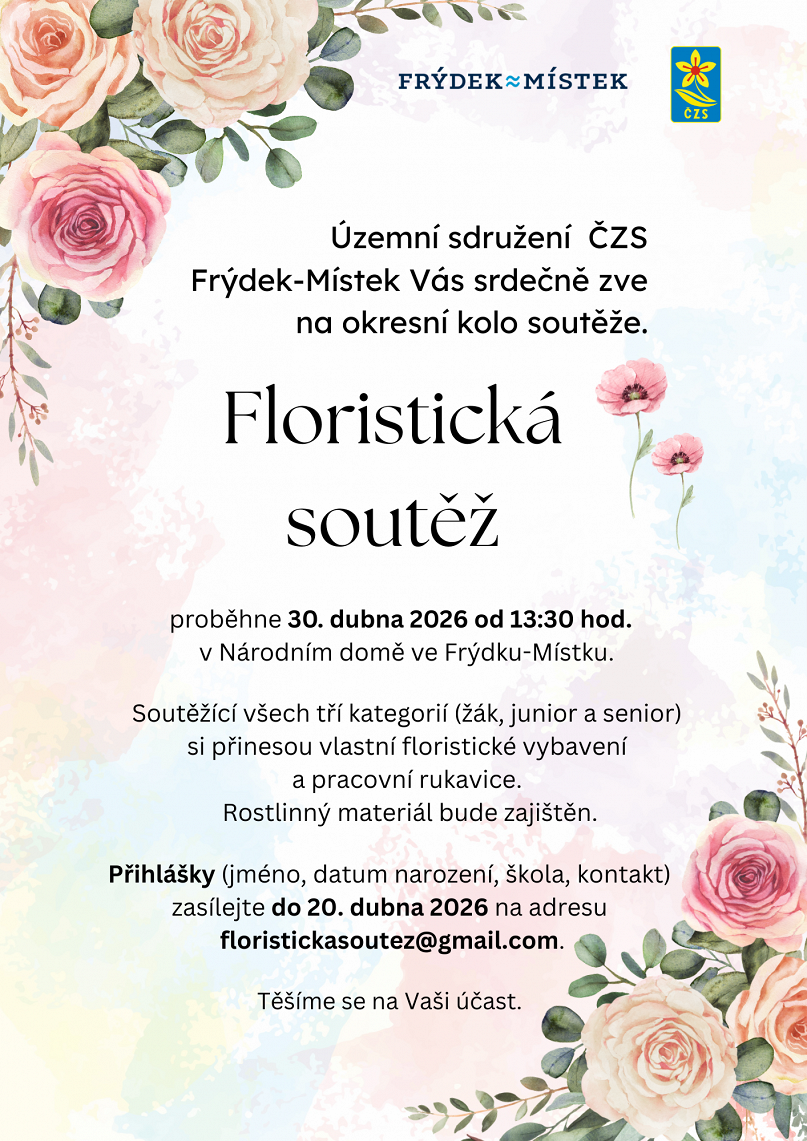 Pozvánka na Floristiku